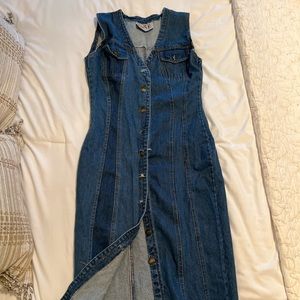 Amazing vintage denim dress!
